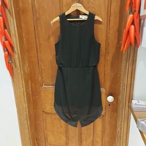 Cameo asymmetric black dress